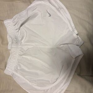 Nike Women's Light Gray Athletic Shorts